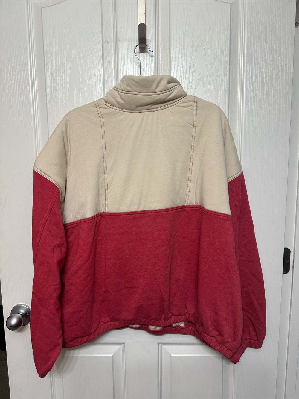 NWT Pilcro Shetland Half-Zip Pullover Sweatshirt- Size 2X Plus - Picture 6 of 7